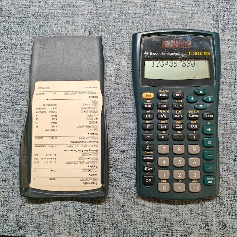 Texas Instruments TI-30X IIS Scientific Calculator - Durable & Reliable